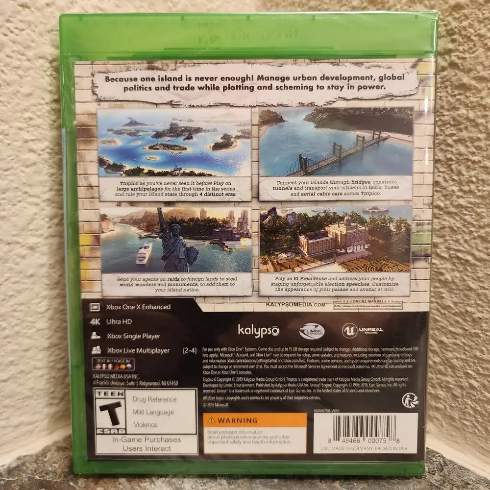 Game - Tropico 6 [El Prez Edition] (NEW) - Xbox One